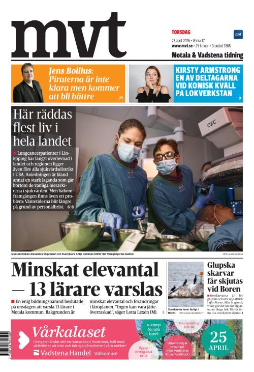 Motala Vadstena Tidning 23.4.2026
