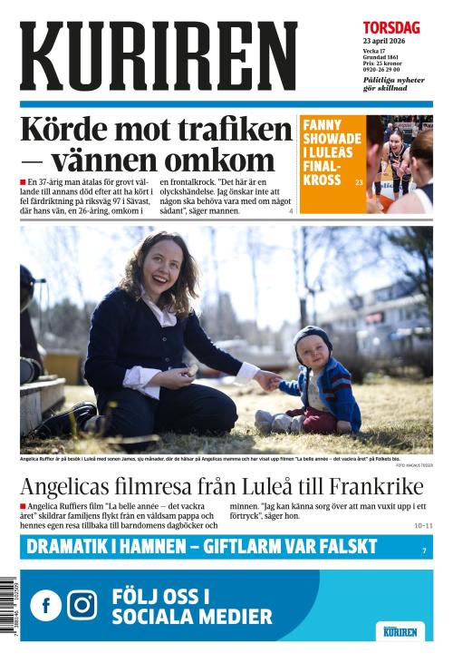 Norrbottens-kuriren 23.4.2026