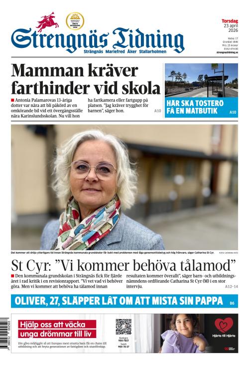Strengnäs Tidning 23.4.2026