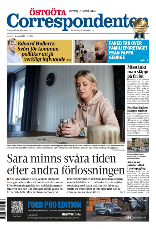 Östgöta Correspondenten 23.4.2026