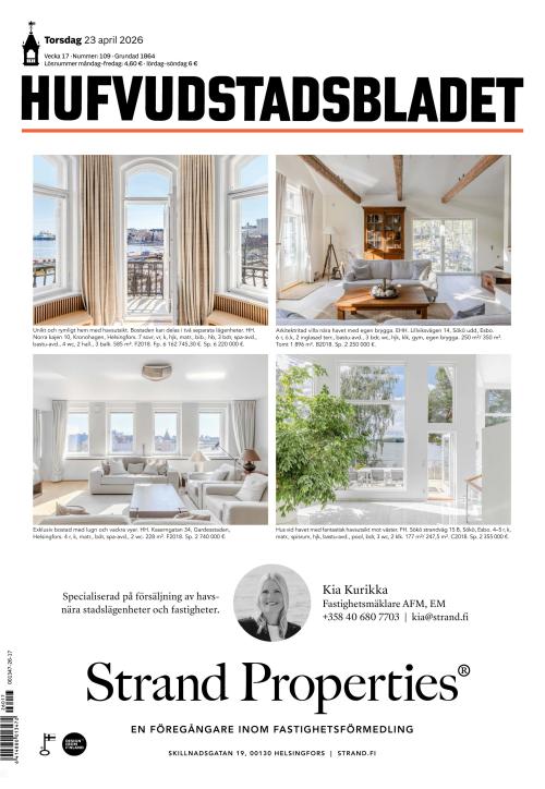 Hufvudstadsbladet 23.4.2026