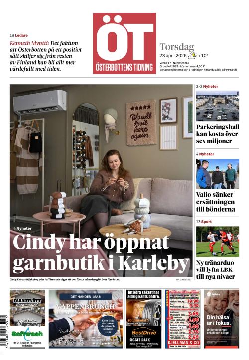 Österbottens Tidning 23.4.2026