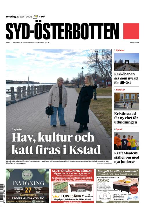 Syd-Österbotten 23.4.2026