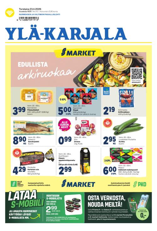 Ylä-Karjala 23.4.2026