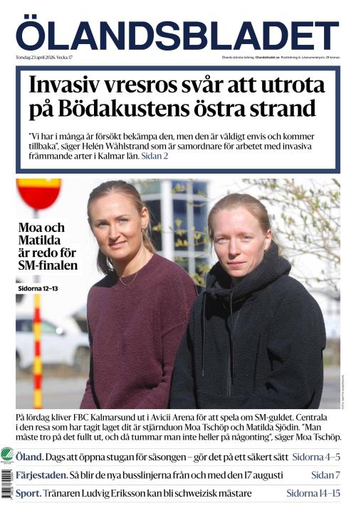 Ölandsbladet 23.4.2026