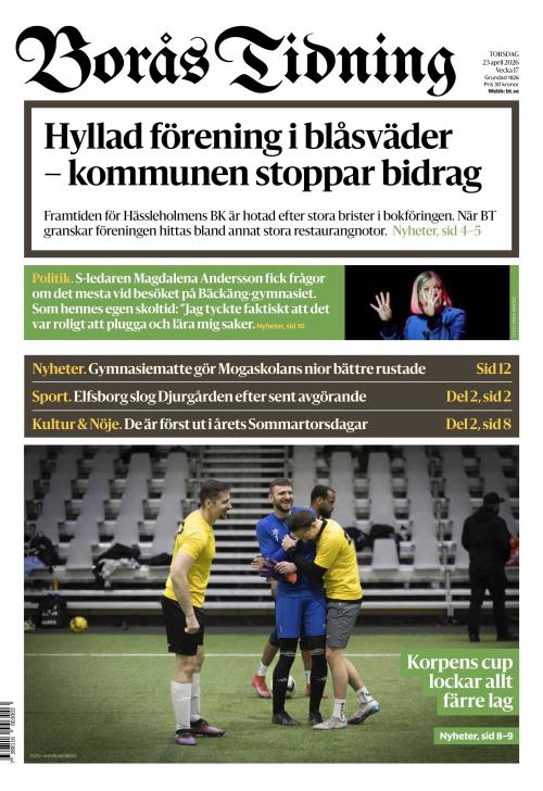 Borås Tidning 23.4.2026
