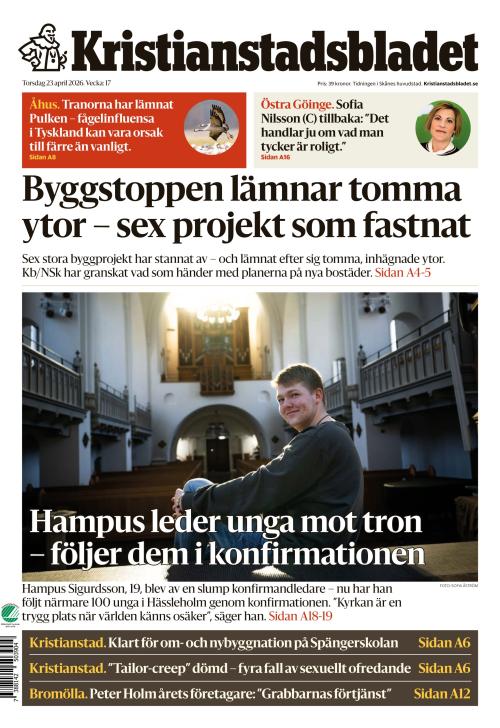 Kristianstadsbladet 23.4.2026