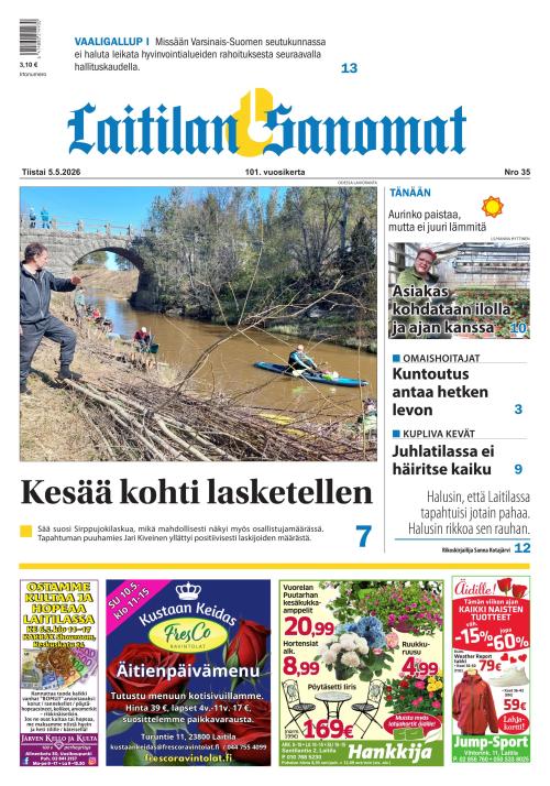 Laitilan Sanomat 5.5.2026