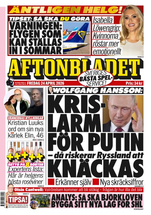Aftonbladet 24.4.2026