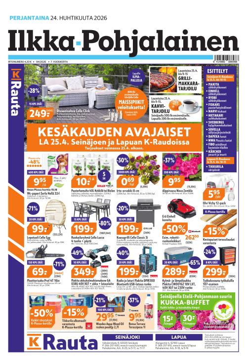 Ilkka-Pohjalainen 24.4.2026