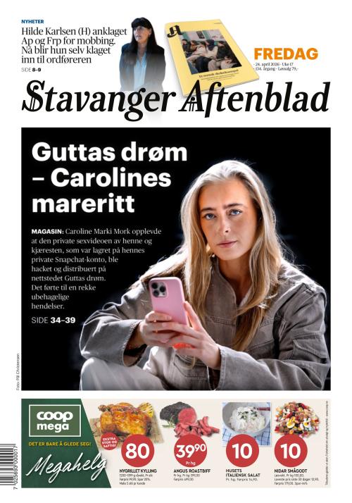 Stavanger Aftenblad 24.4.2026