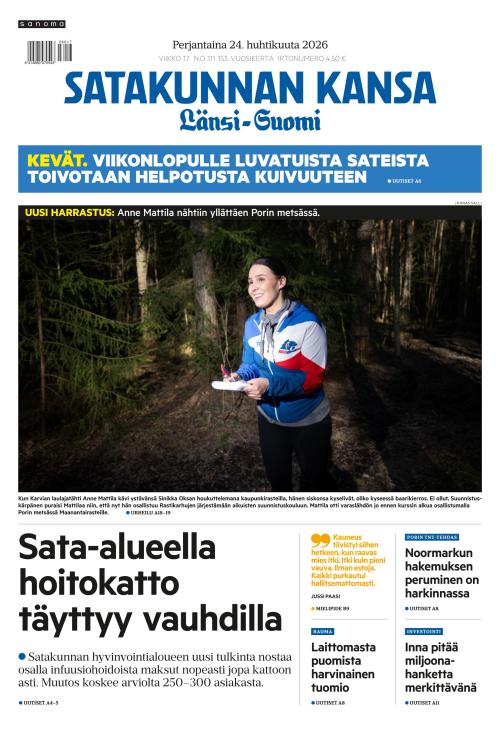 Satakunnan Kansa Länsi-Suomi 24.4.2026