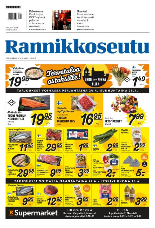 Rannikkoseutu 24.4.2026