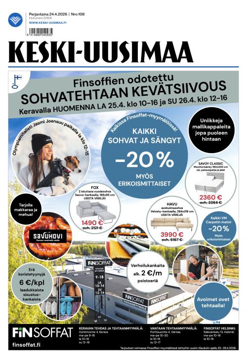 Keski-Uusimaa 24.4.2026