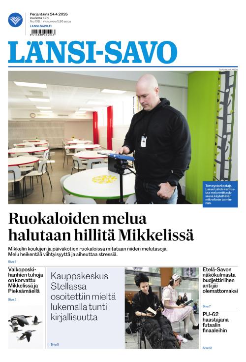 Länsi-Savo 24.4.2026
