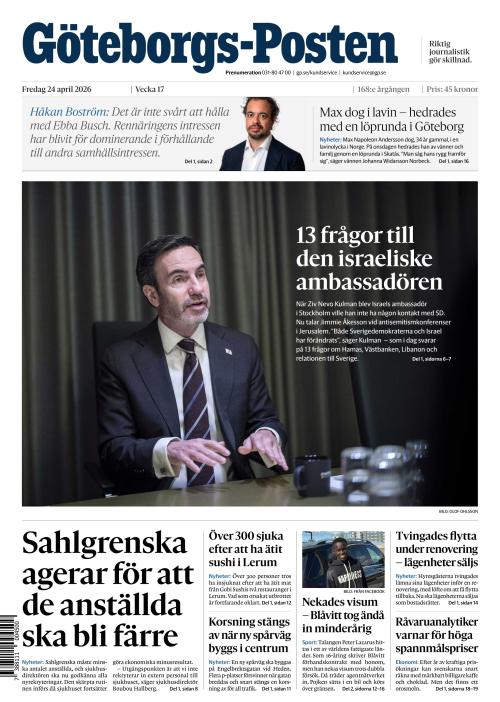 Göteborgs-Posten 24.4.2026
