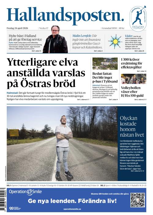 Hallandsposten 24.4.2026