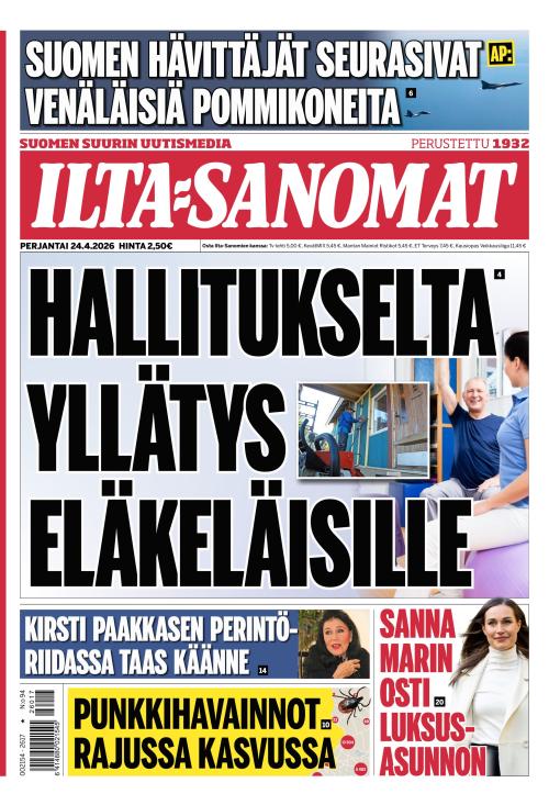 Ilta-Sanomat 24.4.2026