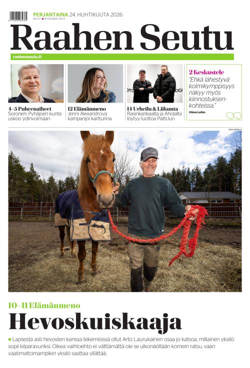 Raahen Seutu 24.4.2026