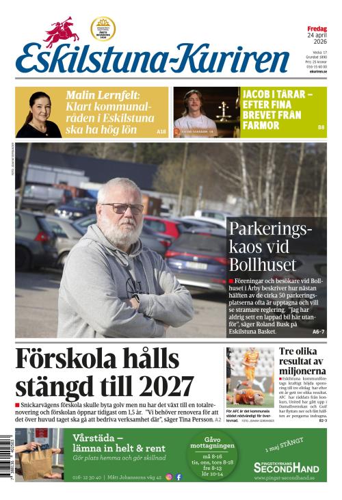 Eskilstuna-Kuriren 24.4.2026