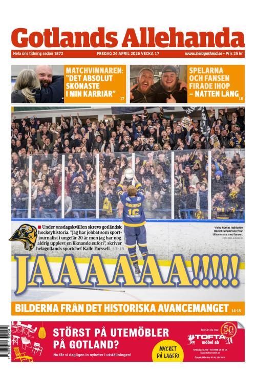 Gotlands Allehanda 24.4.2026