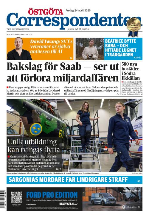Östgöta Correspondenten 24.4.2026