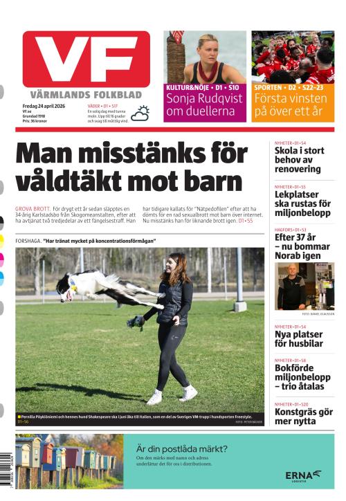Värmlands Folkblad 24.4.2026