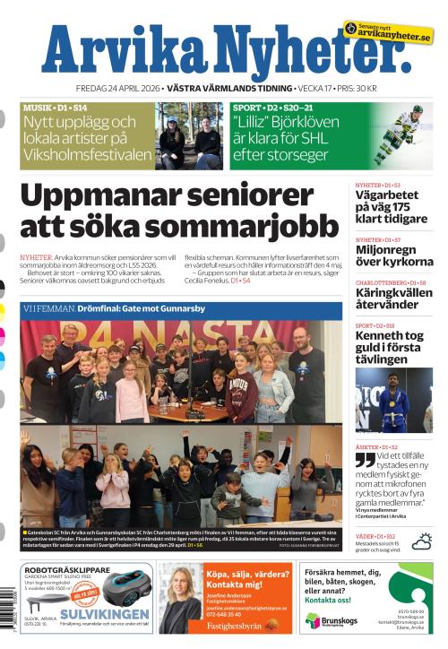Arvika Nyheter 24.4.2026