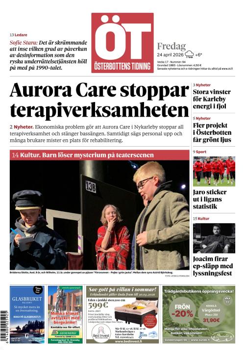 Österbottens Tidning 24.4.2026