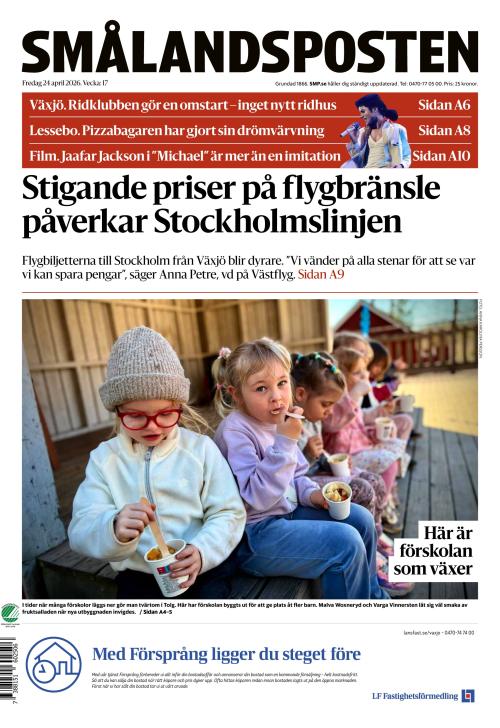 Smålandsposten 24.4.2026