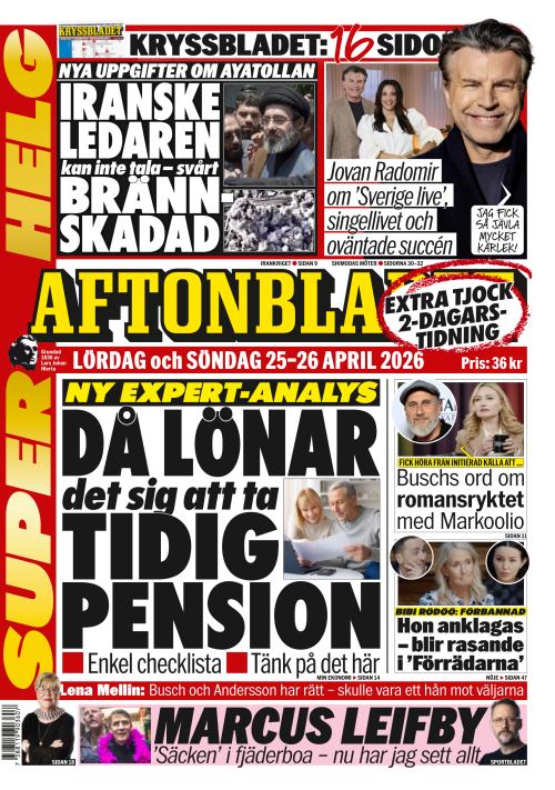 Aftonbladet 25.4.2026