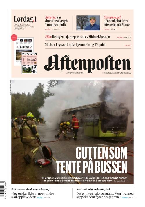 Aftenposten 25.4.2026