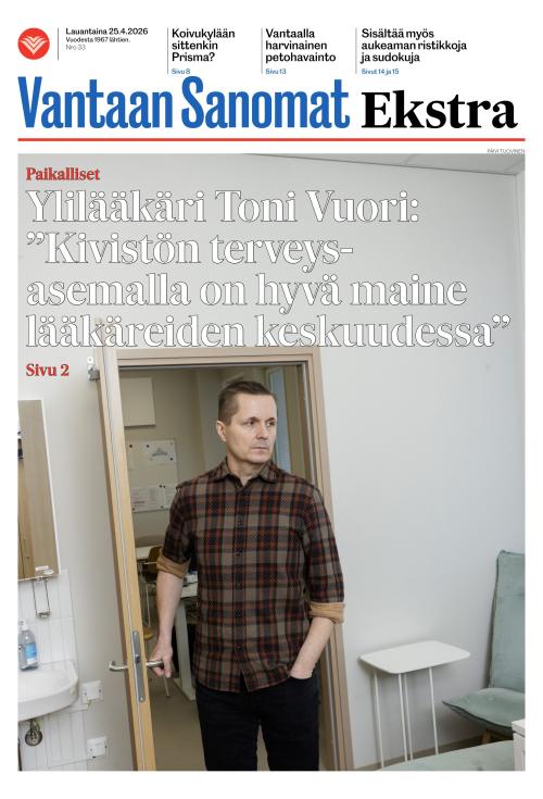 Vantaan Sanomat (Itä) 25.4.2026