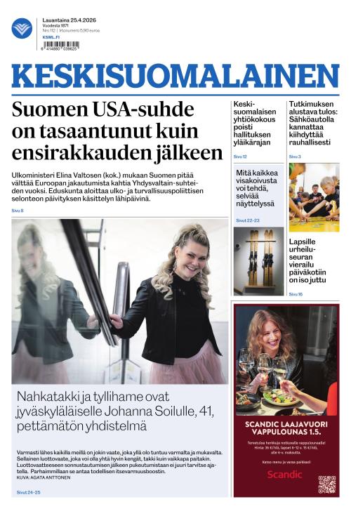 Keskisuomalainen 25.4.2026