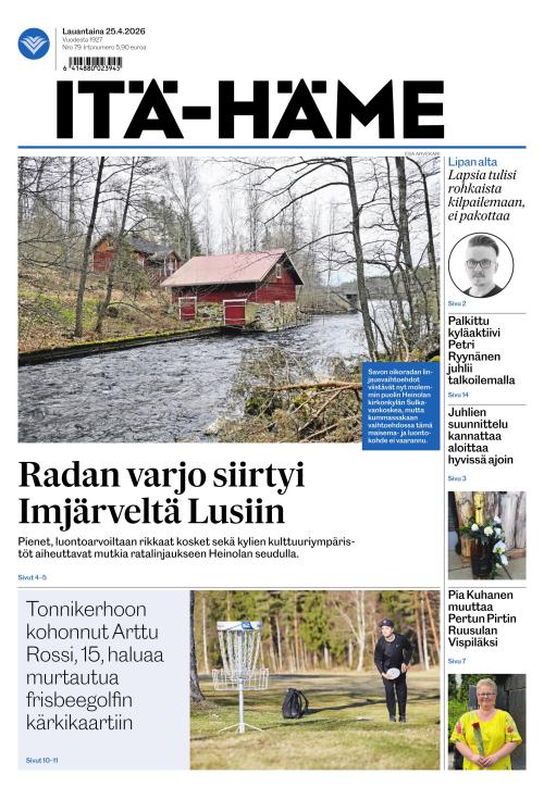 Itä-Häme 25.4.2026