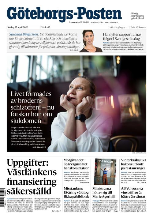Göteborgs-Posten 25.4.2026