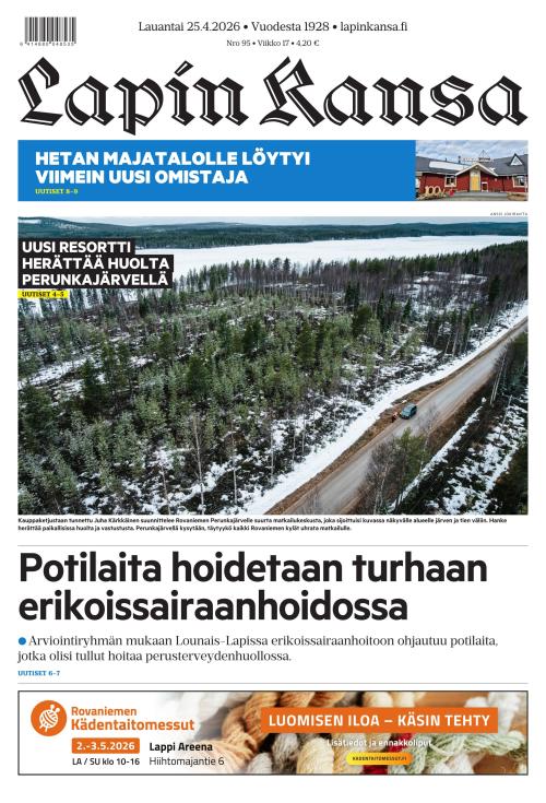 Lapin Kansa 25.4.2026