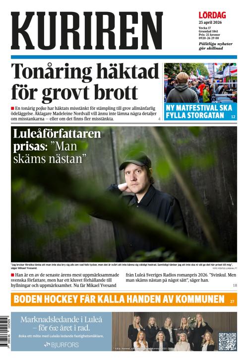 Norrbottens-kuriren 25.4.2026