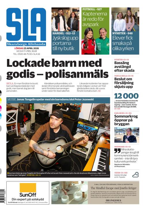 Skaraborgs Allehanda 25.4.2026