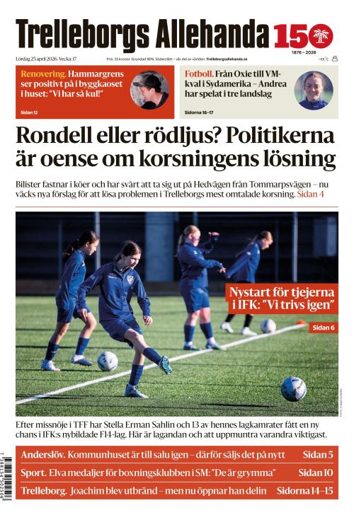 Trelleborgs Allehanda 25.4.2026