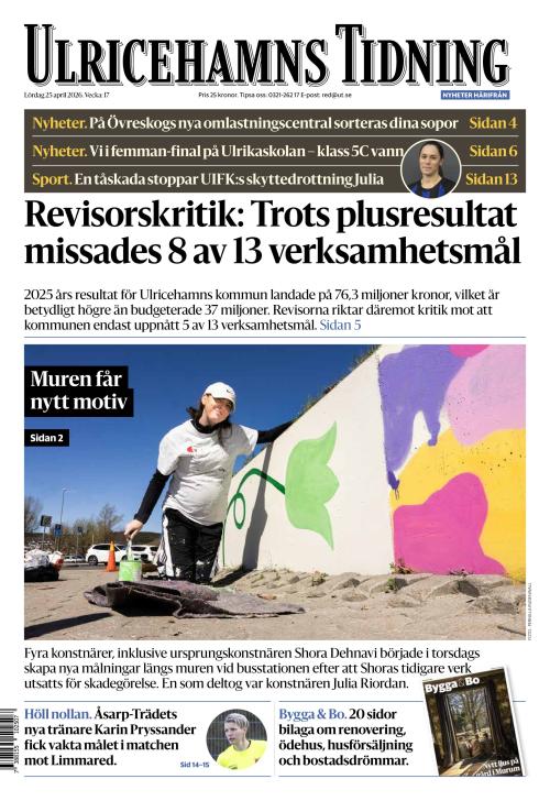Ulricehamns Tidning 25.4.2026