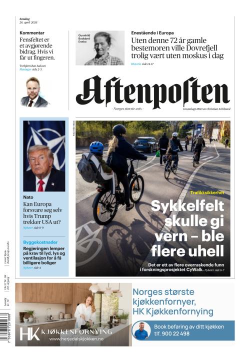 Aftenposten 26.4.2026