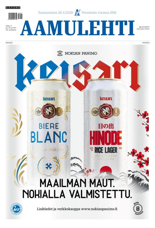 Aamulehti 26.4.2026