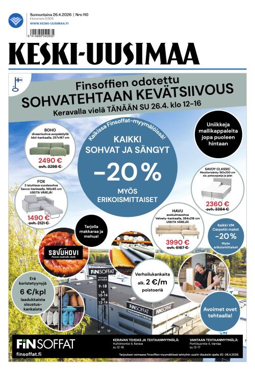 Keski-Uusimaa 26.4.2026