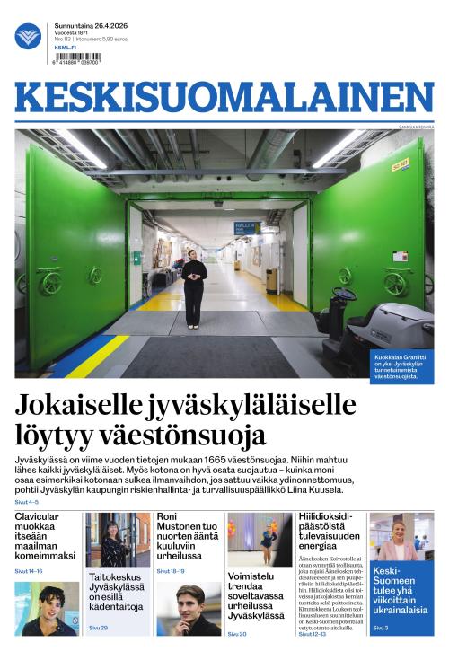 Keskisuomalainen 26.4.2026