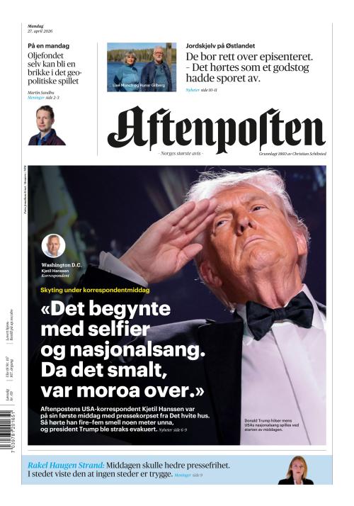 Aftenposten 27.4.2026
