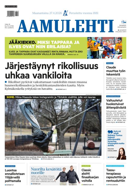 Aamulehti 27.4.2026