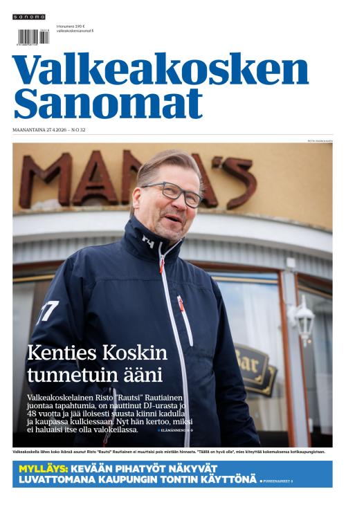 Valkeakosken Sanomat 27.4.2026