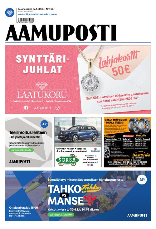 Aamuposti 27.4.2026