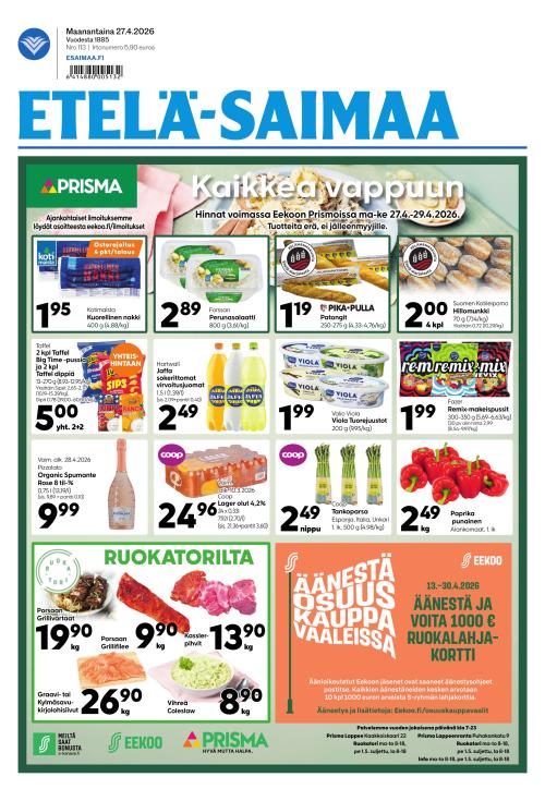 Etelä-Saimaa 27.4.2026